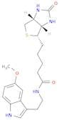 rel-N-(2-(5-Methoxy-1H-indol-3-yl)ethyl)-5-((3aR,4R,6aS)-2-oxohexahydro-1H-thieno[3,4-d]imidazol-4…