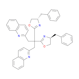 (4S,4'S)-2,2'-(1,3-Di(quinolin-2-yl)propane-2,2-diyl)bis(4-benzyl-4,5-dihydrooxazole)