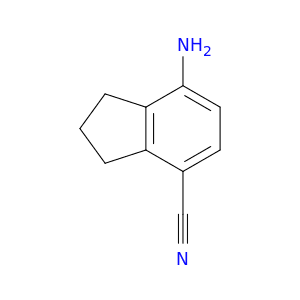7-Amino-2,3-dihydro-1H-indene-4-carbonitrile