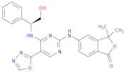 (S)-5-((4-((2-Hydroxy-1-phenylethyl)amino)-5-(1,3,4-oxadiazol-2-yl)pyrimidin-2-yl)amino)-3,3-dimet…