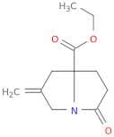 Ethyl 2-methylene-5-oxohexahydro-1H-pyrrolizine-7a-carboxylate