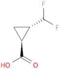 (1S,2S)-2-(Difluoromethyl)cyclopropanecarboxylic acid