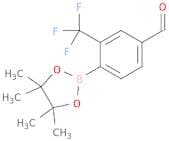 4-(4,4,5,5-Tetramethyl-1,3,2-dioxaborolan-2-yl)-3-(trifluoromethyl)benzaldehyde