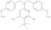 6-Bromo-N,N-bis(4-methoxybenzyl)-4-methyl-5-(trifluoromethyl)pyridin-2-amine