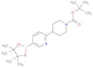 tert-Butyl 4-(5-(4,4,5,5-tetramethyl-1,3,2-dioxaborolan-2-yl)pyridin-2-yl)piperidine-1-carboxylate