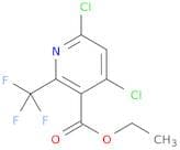 Ethyl  4,6-dichloro-2-(trifluoromethyl)pyridine-3-carboxylate