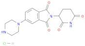 2-(2,6-Dioxopiperidin-3-yl)-5-(piperazin-1-yl)isoindoline-1,3-dione hydrochloride