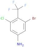 3-Bromo-5-chloro-4-(trifluoromethyl)aniline