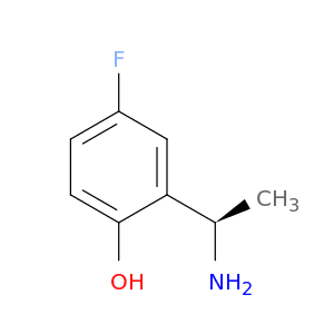 2-[(1R)-1-Aminoethyl]-4-fluorophenol