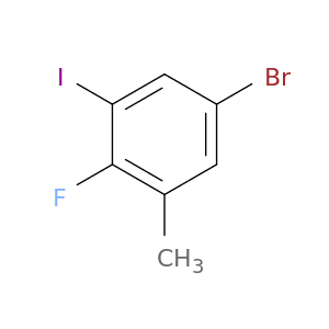 5-Bromo-2-fluoro-1-iodo-3-methylbenzene