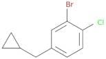 2-Bromo-1-chloro-4-(cyclopropylmethyl)benzene