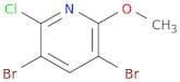 3,5-Dibromo-2-chloro-6-methoxypyridine