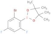 2,4-Difluoro-6-bromophenylboronic acid pinacol ester