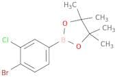 2-(4-Bromo-3-chlorophenyl)-4,4,5,5-tetramethyl-1,3,2-dioxaborolane