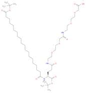 (S)-22-(tert-Butoxycarbonyl)-45,45-dimethyl-10,19,24,43-tetraoxo-3,6,12,15,44-pentaoxa-9,18,23-tri…