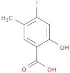 4-Fluoro-2-hydroxy-5-methylbenzoic acid