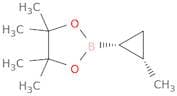 rel-4,4,5,5-Tetramethyl-2-((1R,2S)-2-methylcyclopropyl)-1,3,2-dioxaborolane