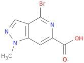 4-Bromo-1-methyl-1H-pyrazolo[4,3-c]pyridine-6-carboxylic acid