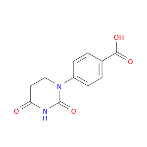 4-(Tetrahydro-2,4-dioxo-1(2H)-pyrimidinyl)benzoic acid