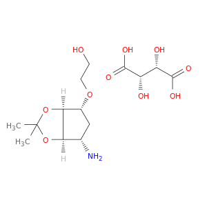2-(((3aS,4R,6S,6aR)-6-Amino-2,2-dimethyltetrahydro-3aH-cyclopenta[d][1,3]dioxol-4-yl)oxy)ethanol (…