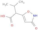 3-Methyl-2-(3-oxo-2,3-dihydroisoxazol-5-yl)butanoic acid