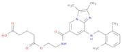 5-(2-(8-((2,6-Dimethylbenzyl)amino)-2,3-dimethylimidazo[1,2-a]pyridine-6-carboxamido)ethoxy)-5-oxo…
