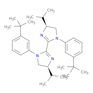 (4S,4'S)-1,1'-Bis(3-(tert-butyl)phenyl)-4,4'-diisopropyl-4,4',5,5'-tetrahydro-1H,1'H-2,2'-biimidaz…