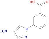 3-(4-Amino-1H-pyrazol-1-yl)benzoic acid