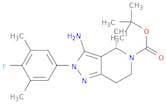 tert-Butyl (S)-3-amino-2-(4-fluoro-3,5-dimethylphenyl)-4-methyl-2,4,6,7-tetrahydro-5H-pyrazolo    …