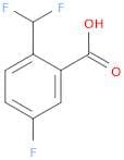 2-(Difluoromethyl)-5-fluorobenzoic acid