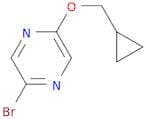 2-Bromo-5-(cyclopropylmethoxy)pyrazine