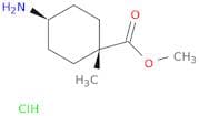 methyl trans-4-amino-1-methyl-cyclohexanecarboxylate;hydrochloride