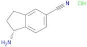 (R)-1-Amino-2,3-dihydro-1H-indene-5-carbonitrile hydrochloride
