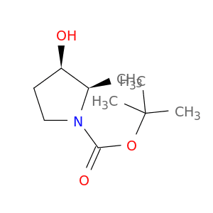 (2R,3R)-tert-Butyl 3-hydroxy-2-methylpyrrolidine-1-carboxylate