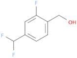 (4-(Difluoromethyl)-2-fluorophenyl)methanol