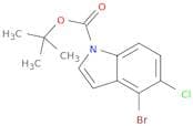 tert-Butyl 4-bromo-5-chloro-1H-indole-1-carboxylate