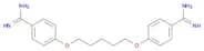 4-{[5-(4-carbamimidoylphenoxy)pentyl]oxy}benzene-1-carboximidamide