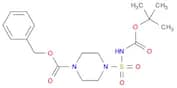 benzyl 4-{[(tert-butoxycarbonyl)amino] sulfonyl}tetrahydro-1(2H)-pyrazine carboxylate