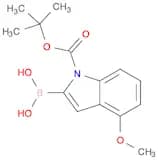 1H-Indole-1-carboxylic acid, 2-borono-4-methoxy-, 1-(1,1-dimethylethyl) ester
