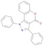 [1]Benzopyrano[4,3-c]pyrazol-4(1H)-one, 1,3-diphenyl-