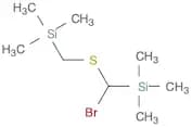 Silane, [bromo[[(trimethylsilyl)methyl]thio]methyl]trimethyl- (9CI)