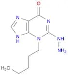 (E)-2-hydrazono-3-pentyl-1,2,3,4,5,7-hexahydropurin-6-one