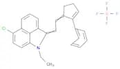6-Chloro-2-[2-(3-[(6-chloro-1-ethylbenz[c,d,]indole-2[1H]-ylidene)ethylidene]-2-phenyl-1-cyclopent…