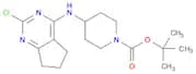 tert-Butyl 4-(2-chloro-6,7-dihydro-5h-cyclopenta[d]pyrimidin-4-ylamino)piperidine-1-carboxylate