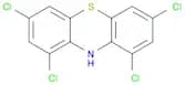 10H-Phenothiazine, 1,3,7,9-tetrachloro-