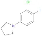 1-(3-Chloro-4-fluorophenyl)pyrrolidine
