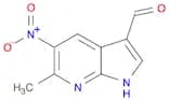6-Methyl-5-nitro-1H-pyrrolo[2,3-b]pyridine-3-carbaldehyde