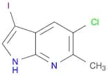 5-Chloro-3-iodo-6-methyl-1H-pyrrolo[2,3-b]pyridine