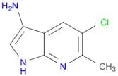 5-Chloro-6-methyl-1H-pyrrolo[2,3-b]pyridin-3-amine