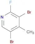 Pyridine, 3,5-dibromo-2-fluoro-4-methyl-
